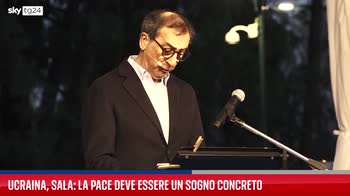 Milano, presidio contro guerra Ucraina: le parole di Sala