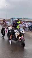 morbidelli moto polizia indonesia