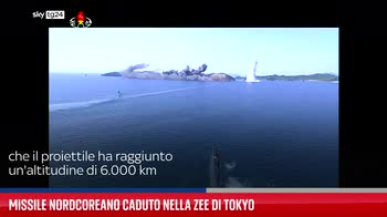 Missile nordcoreano lanciato verso le coste del Giappone
