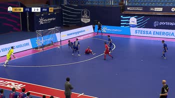 Futsal, Final Eight, Pesaro-Aniene: highlights