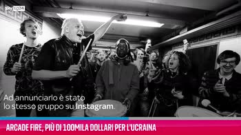 VIDEO Arcade Fire, più di 100mila dollari per l'Ucraina