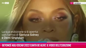 VIDEO Beyoncé agli Oscar® 2022 canta "Be Alive"