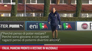 Italia, Mancini pronto a restare in Nazionale