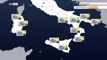 Meteo, weekend invernale con neve in collina anche al centro