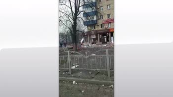 Video bombardamanto su civili a Mariupol