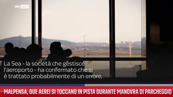 Malpensa, due aerei si toccano in pista durante manovra di parcheggio