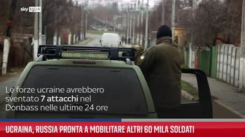 Ucraina, Russia pronta a mobilitare altri 60 mila soldati