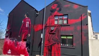 Liverpool, il nuovo murales dedicato a Salah