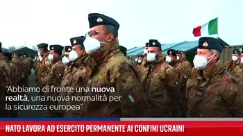 Nato lavora ad esercito permanente ai confini ucraini
