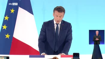 Macron in testa al primo turno presidenziali