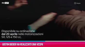 VIDEO Justin Bieber ha realizzato una Vespa