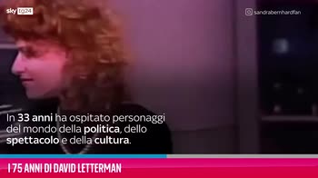 VIDEO I 75 anni di David Letterman