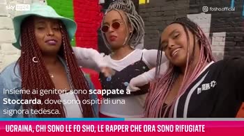 VIDEO Fo Sho, le rapper ucraine rifugiate