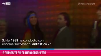 VIDEO 5 curiosità su Claudio Cecchetto