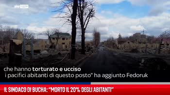 Massacro Bucha, sindaco: morto il 20% degli abitanti