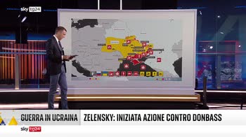 Ucraina, mappa del conflitto, tra Donbass e Mariupol