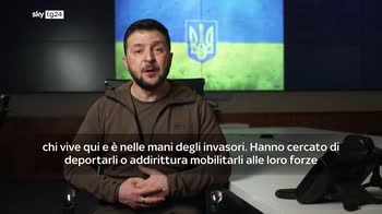 Guerra in Ucraina, Zelensky: situazione a Mariupol pi� dura che mai