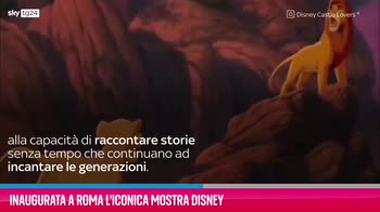 VIDEO Inaugurata a Roma l'iconica mostra Disney