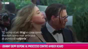 VIDEO Johnny Depp depone al processo contro Amber Heard