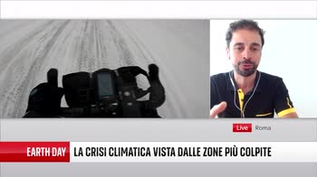 Earth Day, l'impresa di Omar Di Felice per il clima