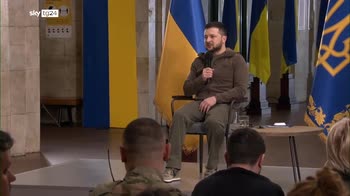 Zelensky: guerra pu� essere conclusa solo da chi chi l'ha iniziata