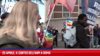 Roma, le immagini del corteo Anpi