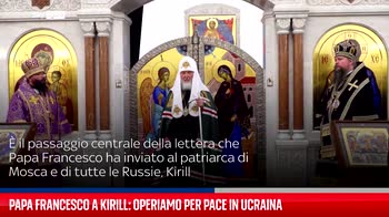 Papa a Kirill: operiamo per la pace