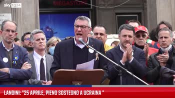 Landini: "25 aprile, pieno sostegno all'Ucraina"