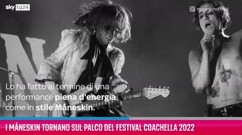 VIDEO I Maneskin tornano sul palco del Coachella 2022