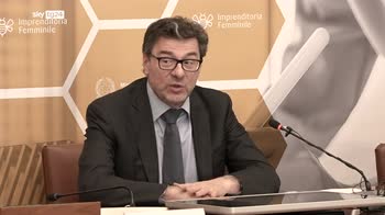 Giorgetti: fondi importanti per imprenditoria femminile