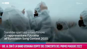 VIDEO Go_A, la band ucraina al concerto del Primo Maggio