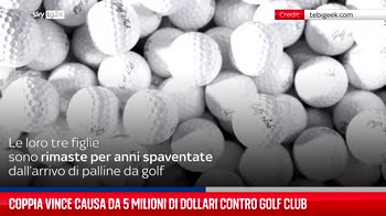 Coppia vince causa da 5 milioni di dollari contro golf club