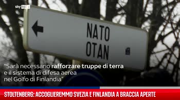 Stoltenberg: Accoglieremmo Svezia e Finlandia a braccia aperte