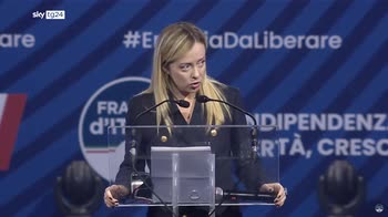 Conferenza FDI, Meloni: ci faremo trovare pronti, gente giusta a posto giusto