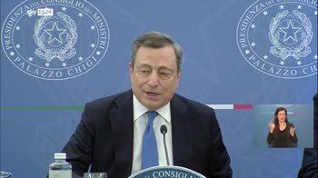 Decreto aiuti, la conferenza stampa di Draghi