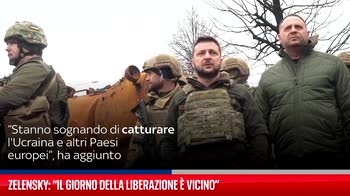 Ucraina, Zelensky: ?Il giorno della liberazione � vicino?