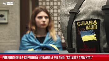 Milano, presidio ucraini: salvate nostri uomini ad Azovstal