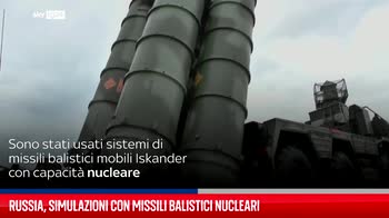 Russia, simulazioni di attacchi con missili balistici nucleari