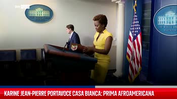 Karine Jean-Pierre portavoce Casa Bianca: prima afroamericana