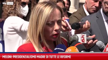 Riforme, Meloni: si vota su presidenzialismo, niente scuse