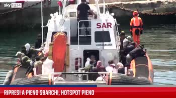 Lampedusa, sbarco di 142 migranti. VIDEO