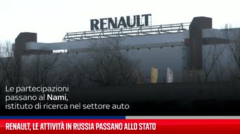 Renault, le attivit� in Russia passano allo Stato