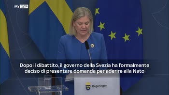 ERROR! Nato, Andersson: "La Svezia chieder� ufficialmente l'adesione"