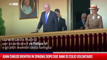 Juan Carlos rientra in Spagna dopo due anni di esilio volontario