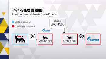 Continua l'ambiguit� europea sul pagamento del gas in rubli