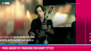 VIDEO Mick Jagger vs i paragoni con Harry Styles