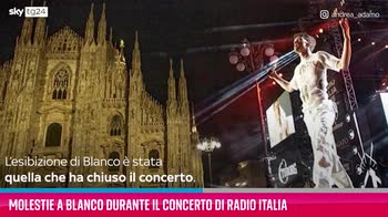 VIDEO Molestie a Blanco durante il concerto di Radio Italia