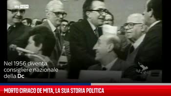Morto Ciriaco De Mita, da premier a sindaco di Nusco: la sua storia