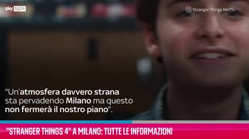 VIDEO Stranger Things 4 a Milano: tutte le informazioni