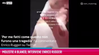 VIDEO Molestie a Blanco, interviene Enrico Ruggeri
